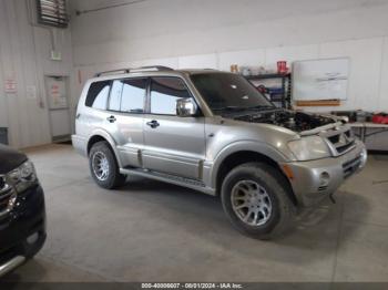  Salvage Mitsubishi Montero