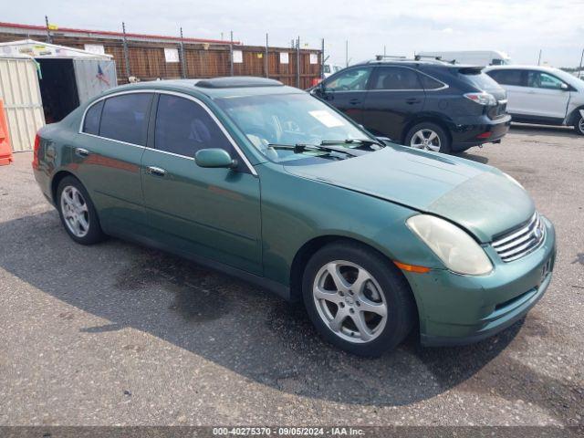  Salvage INFINITI G35