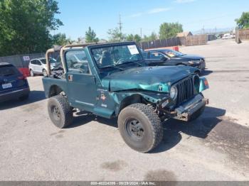  Salvage Jeep Wrangler