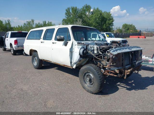  Salvage Chevrolet Suburban