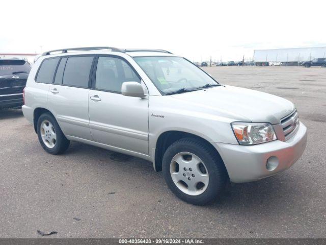  Salvage Toyota Highlander