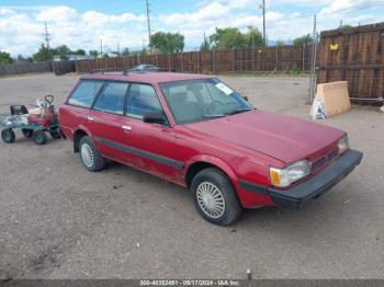  Salvage Subaru Loyale