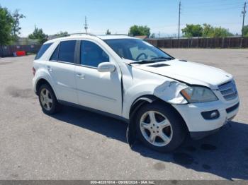  Salvage Mercedes-Benz M-Class