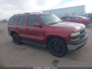  Salvage Chevrolet Tahoe