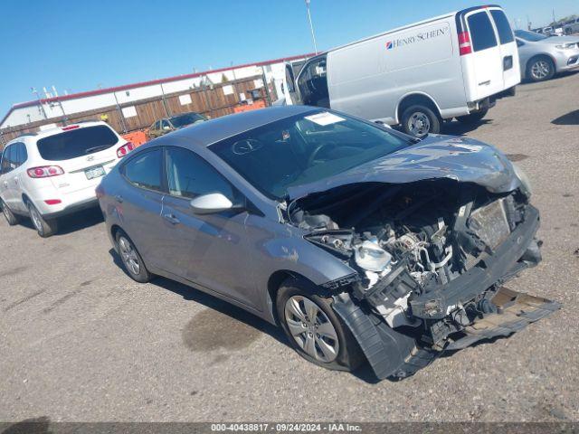  Salvage Hyundai ELANTRA