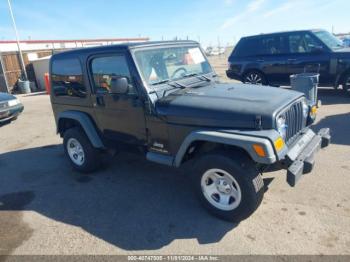  Salvage Jeep Wrangler