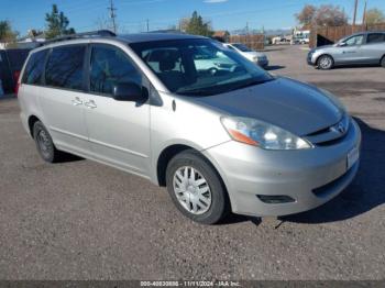  Salvage Toyota Sienna