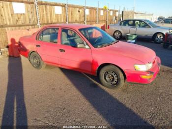  Salvage Toyota Corolla