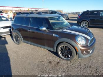  Salvage MINI Cooper S Clubman