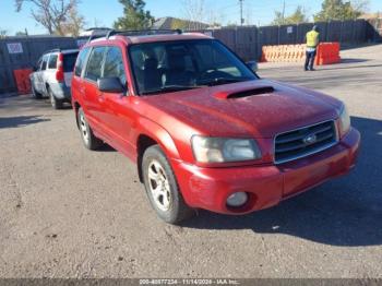  Salvage Subaru Forester