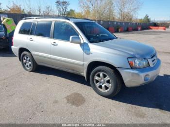  Salvage Toyota Highlander