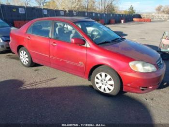  Salvage Toyota Corolla