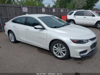  Salvage Chevrolet Malibu