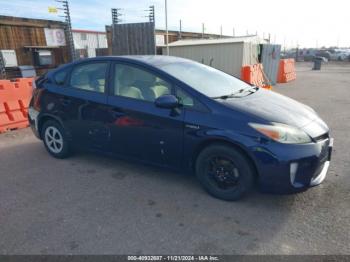  Salvage Toyota Prius