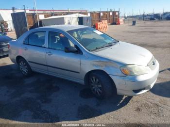  Salvage Toyota Corolla