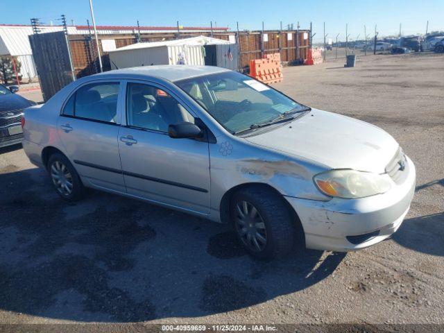  Salvage Toyota Corolla