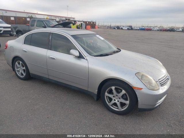  Salvage INFINITI G35