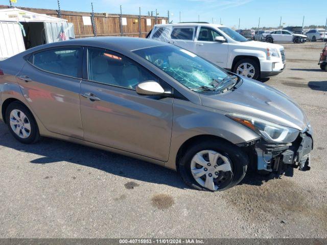  Salvage Hyundai ELANTRA