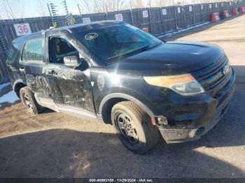  Salvage Ford Utility Police Intercepto