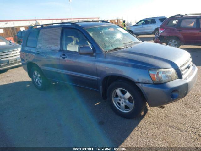  Salvage Toyota Highlander