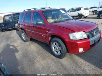  Salvage Mercury Mariner Hybrid