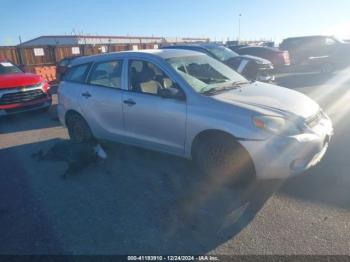  Salvage Toyota Matrix