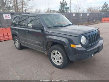  Salvage Jeep Patriot