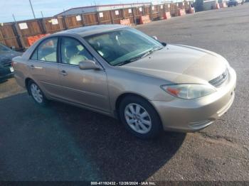  Salvage Toyota Camry