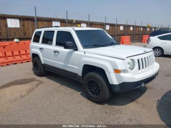  Salvage Jeep Patriot