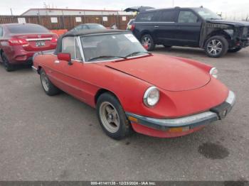  Salvage Alfa Romeo Spider