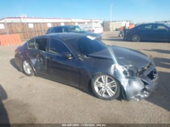  Salvage INFINITI G37x