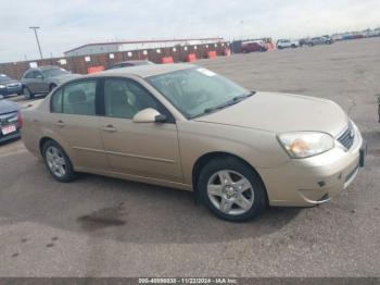  Salvage Chevrolet Malibu