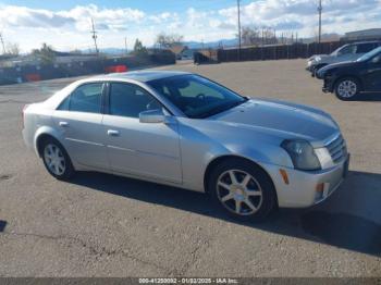  Salvage Cadillac CTS