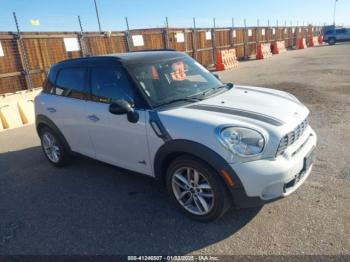  Salvage MINI Cooper S Countryman