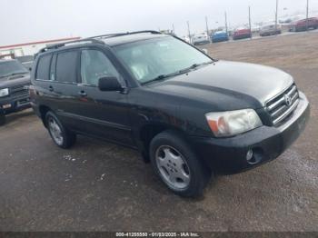  Salvage Toyota Highlander