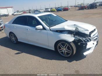  Salvage Mercedes-Benz E-Class