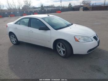  Salvage Pontiac G6