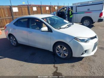  Salvage Toyota Corolla