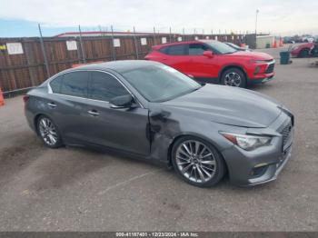  Salvage INFINITI Q50