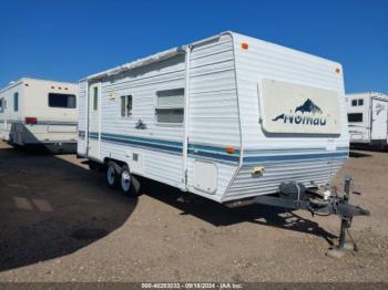  Salvage Nomad Camper Trailer