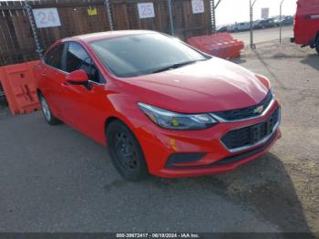  Salvage Chevrolet Cruze