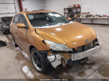  Salvage Toyota Matrix