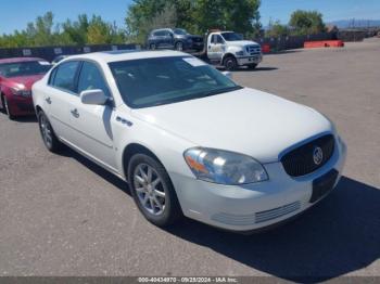  Salvage Buick Lucerne