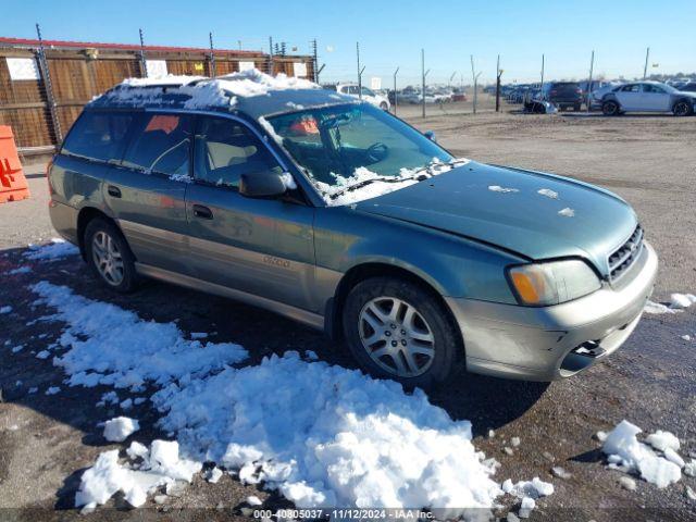  Salvage Subaru Outback