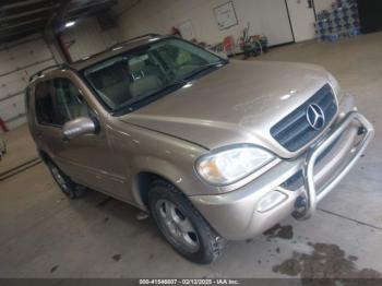  Salvage Mercedes-Benz M-Class