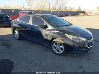  Salvage Chevrolet Cruze