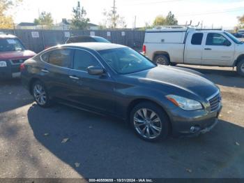  Salvage INFINITI M37x