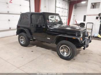  Salvage Jeep Wrangler