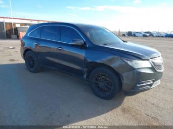  Salvage Acura MDX