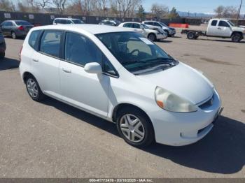  Salvage Honda Fit